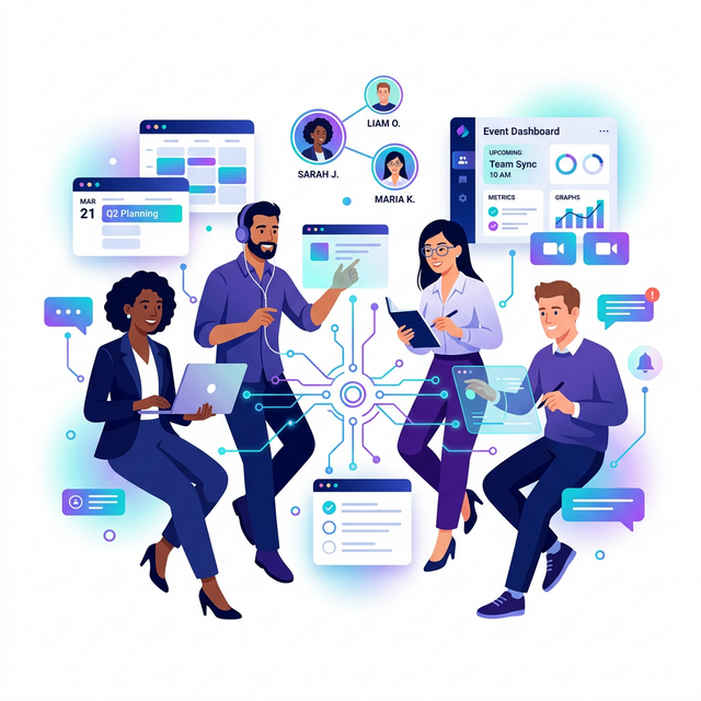 Delegia Platform Illustration